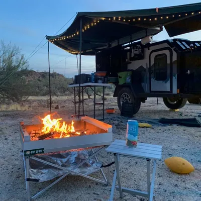 Fireside Outdoor Pop-Up Pit