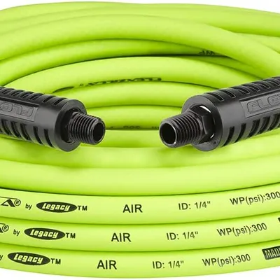 Flexzilla HFZ1450YW2 1/4" (inches) x 50' (feet) Air Hose, 50 ft