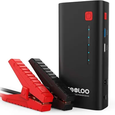 GOOLOO 800A Peak 18000mAh SuperSafe Car Jump Starter